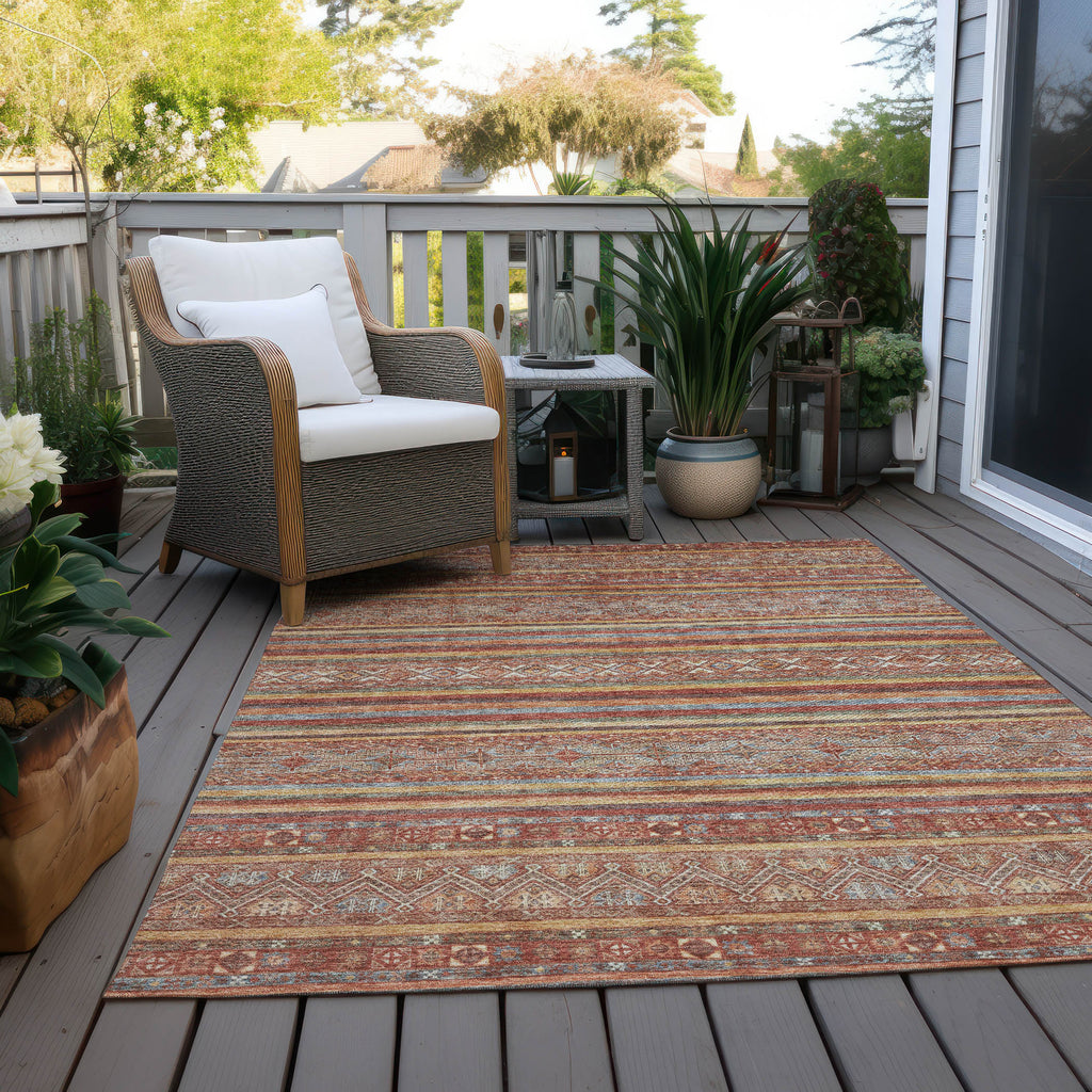 addison chantille acn1644 paprika rug