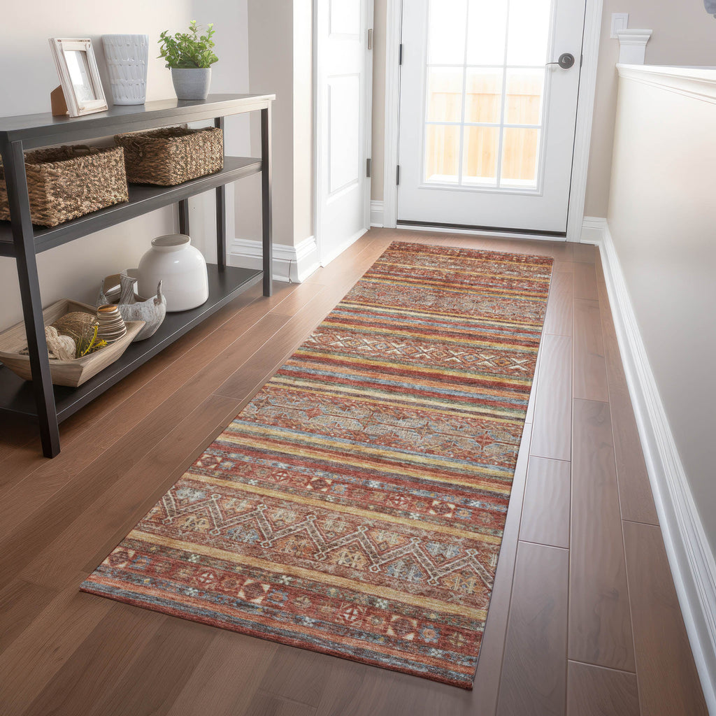 addison chantille acn1644 paprika rug