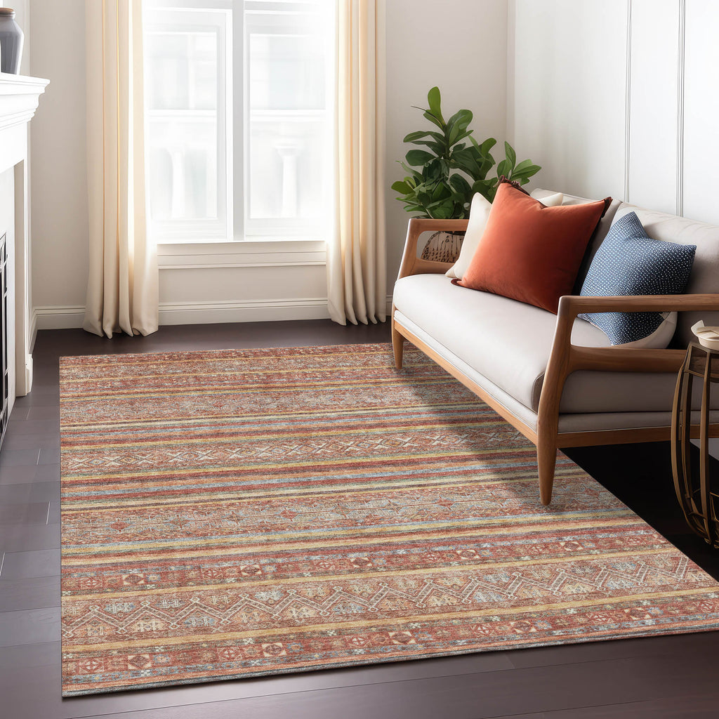 addison chantille acn1644 paprika rug
