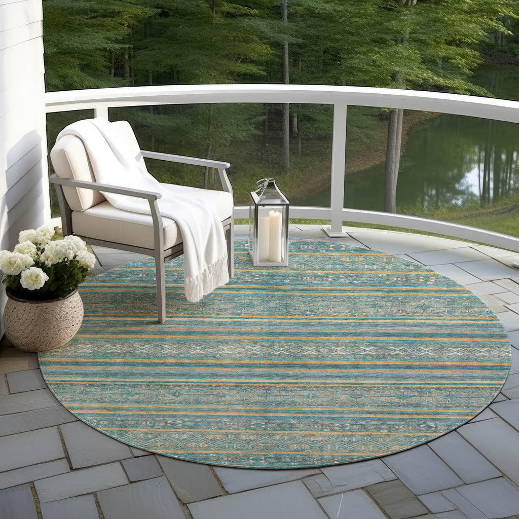 addison chantille acn1644 teal rug