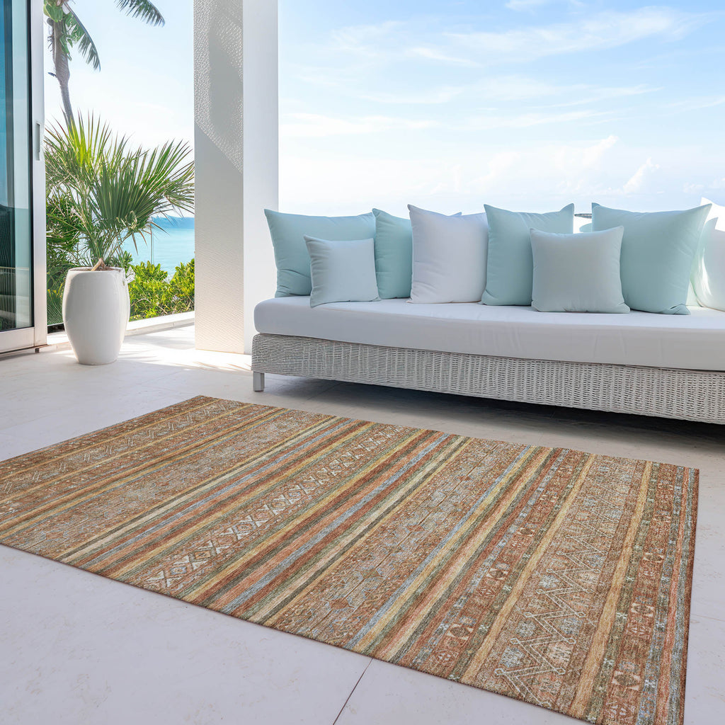 addison chantille acn1644 terracotta rug