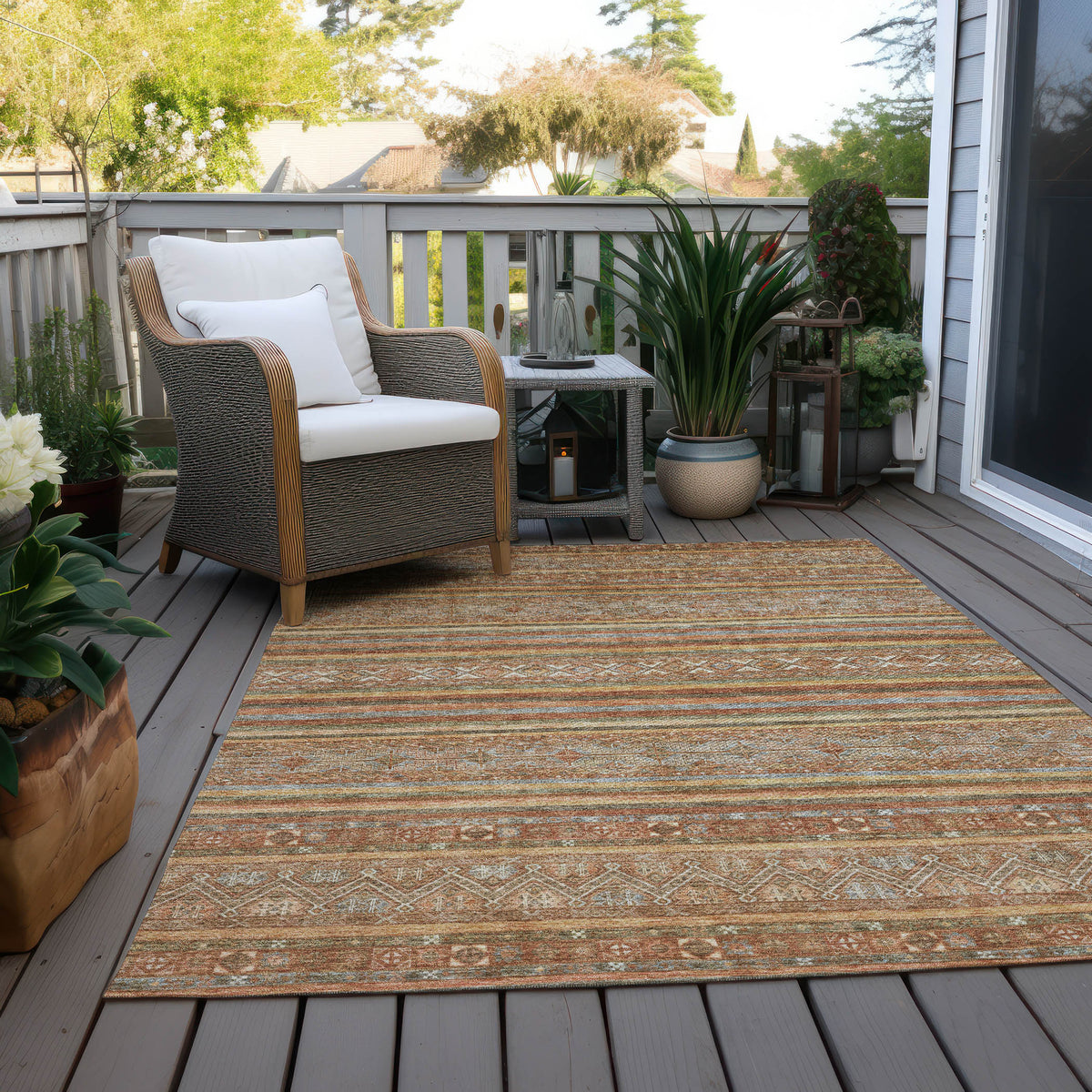 addison chantille acn1644 terracotta rug