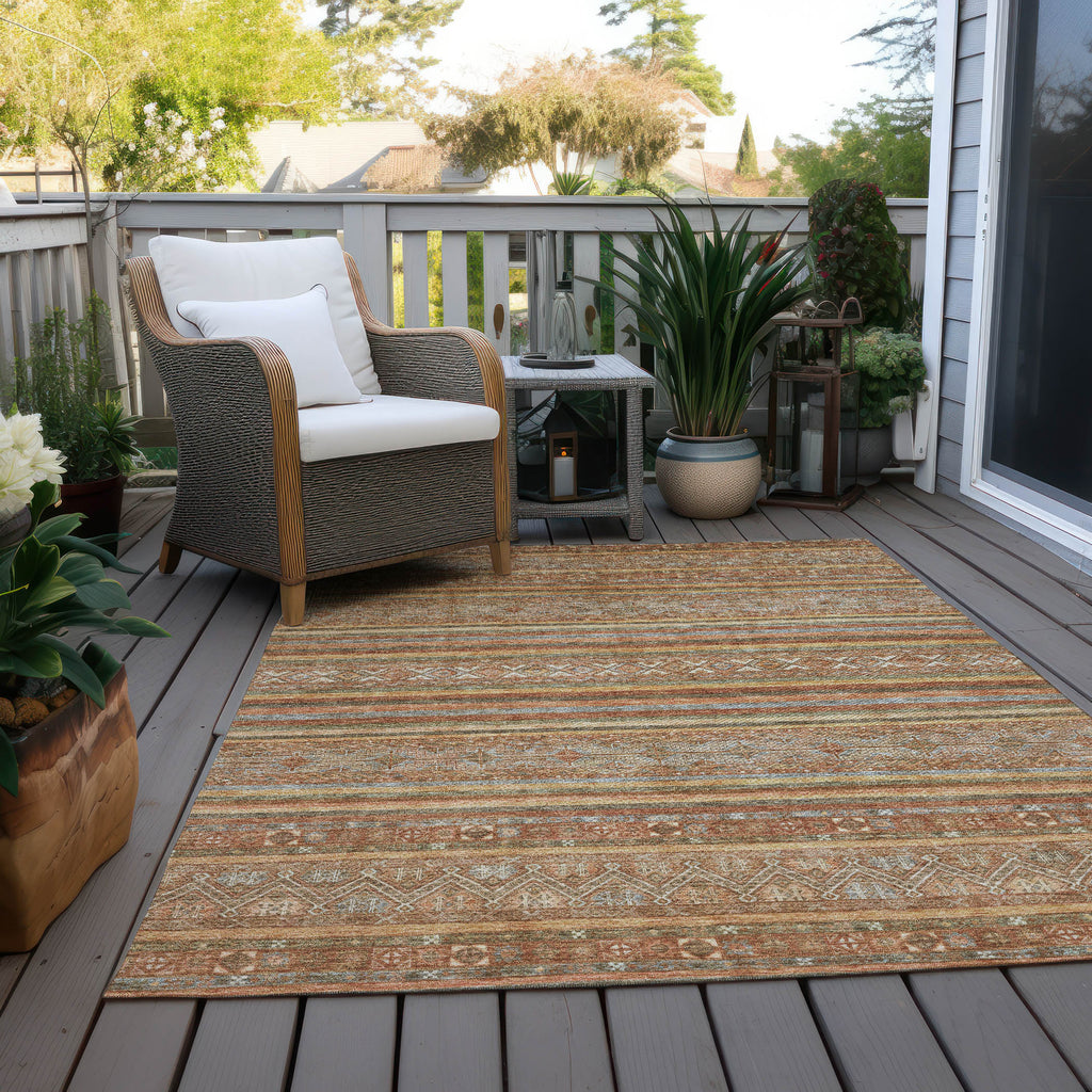 addison chantille acn1644 terracotta rug