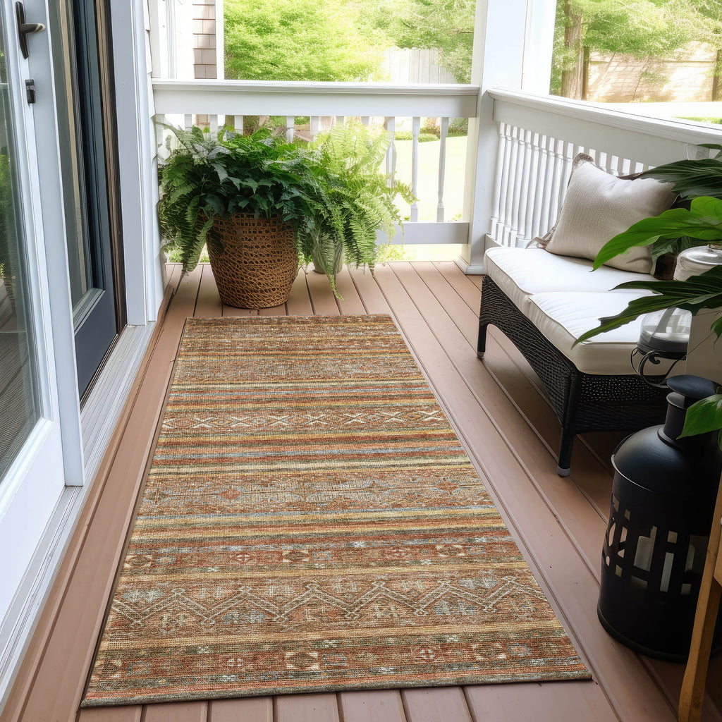 addison chantille acn1644 terracotta rug