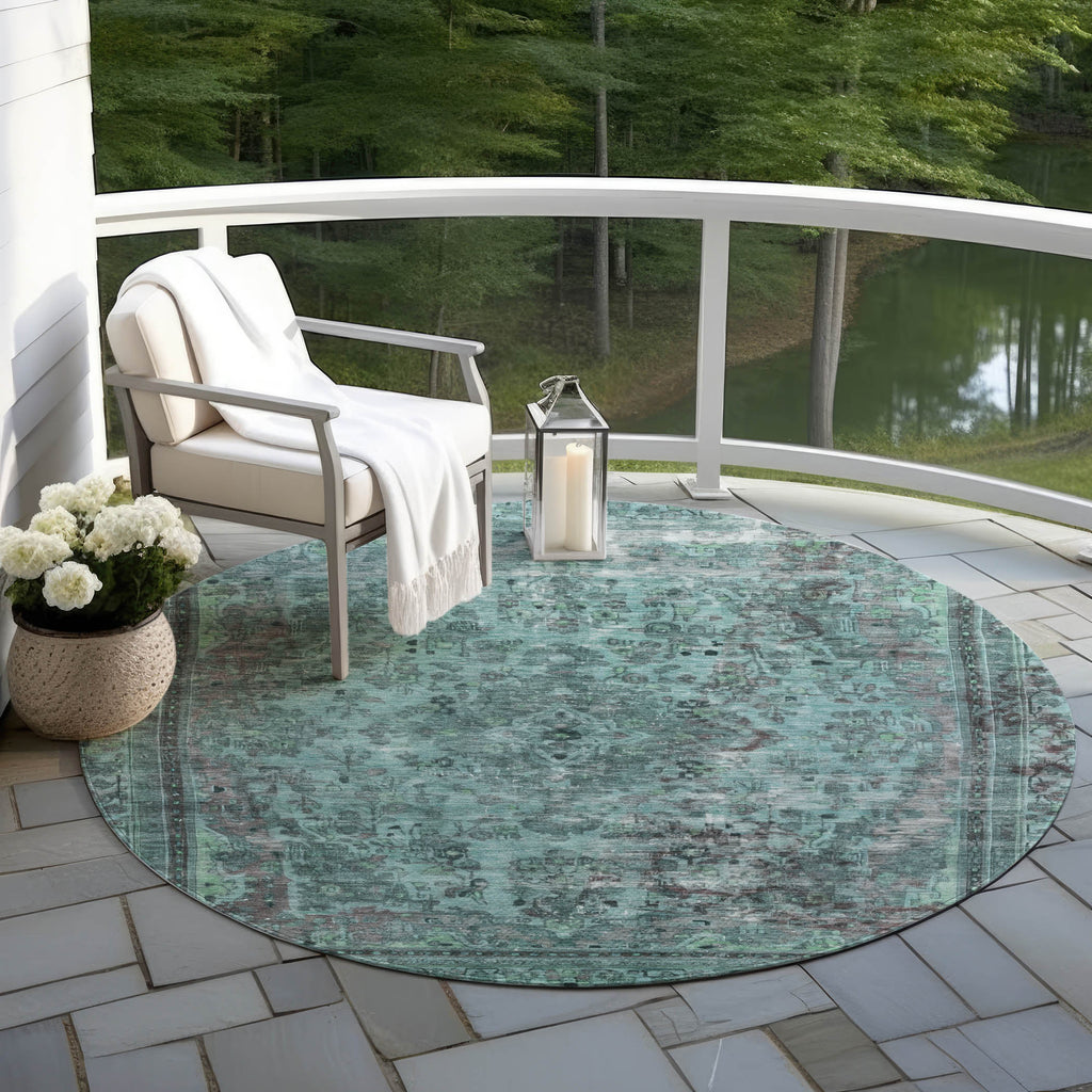 addison chantille acn1646 teal rug