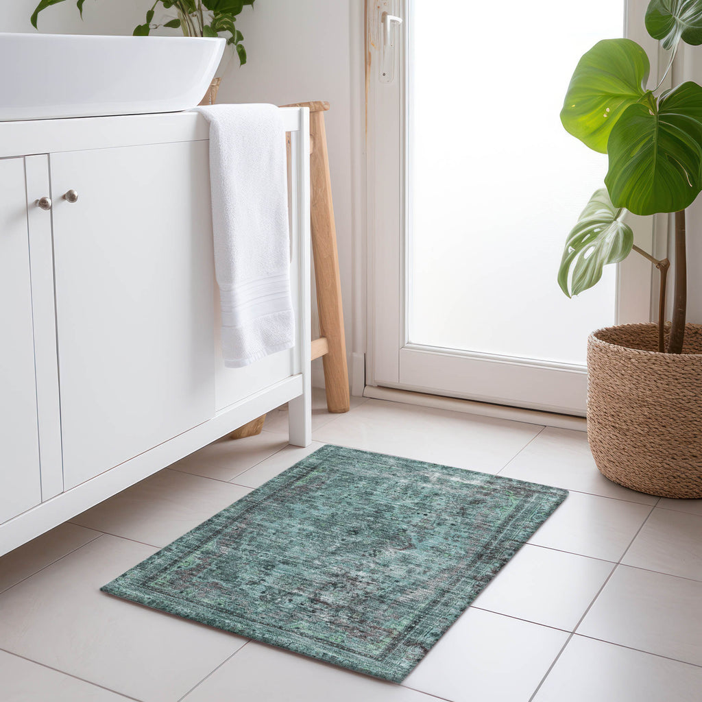 addison chantille acn1646 teal rug