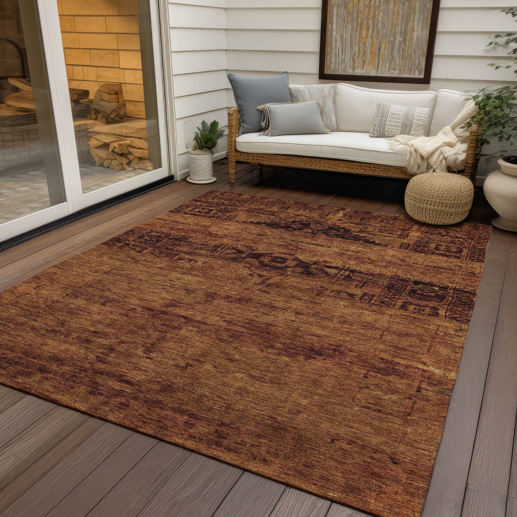 addison chantille acn1647 paprika rug