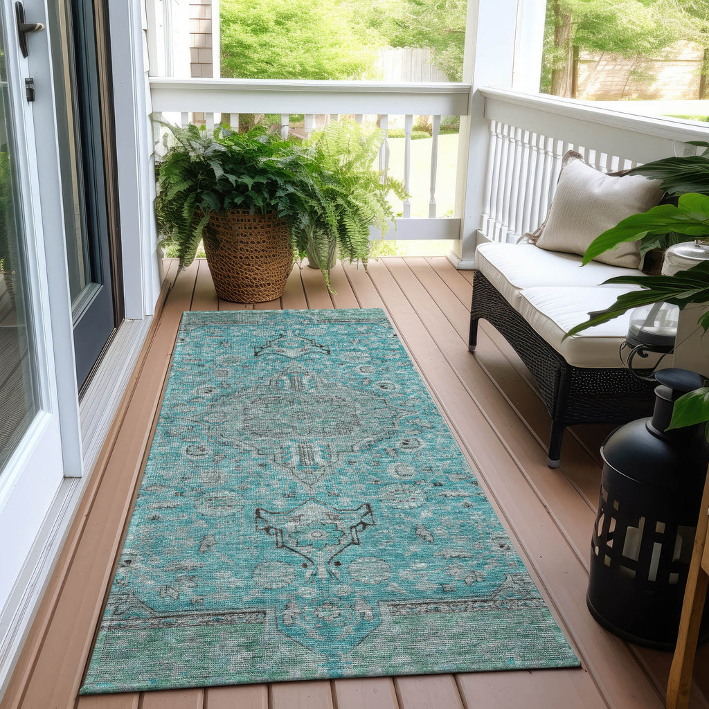 addison chantille acn1651 aqua rug