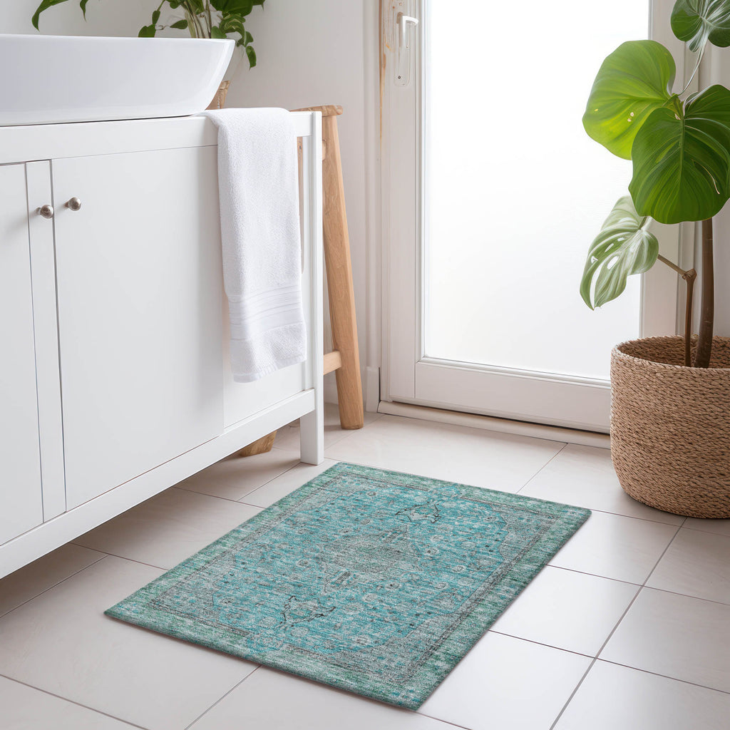 addison chantille acn1651 aqua rug