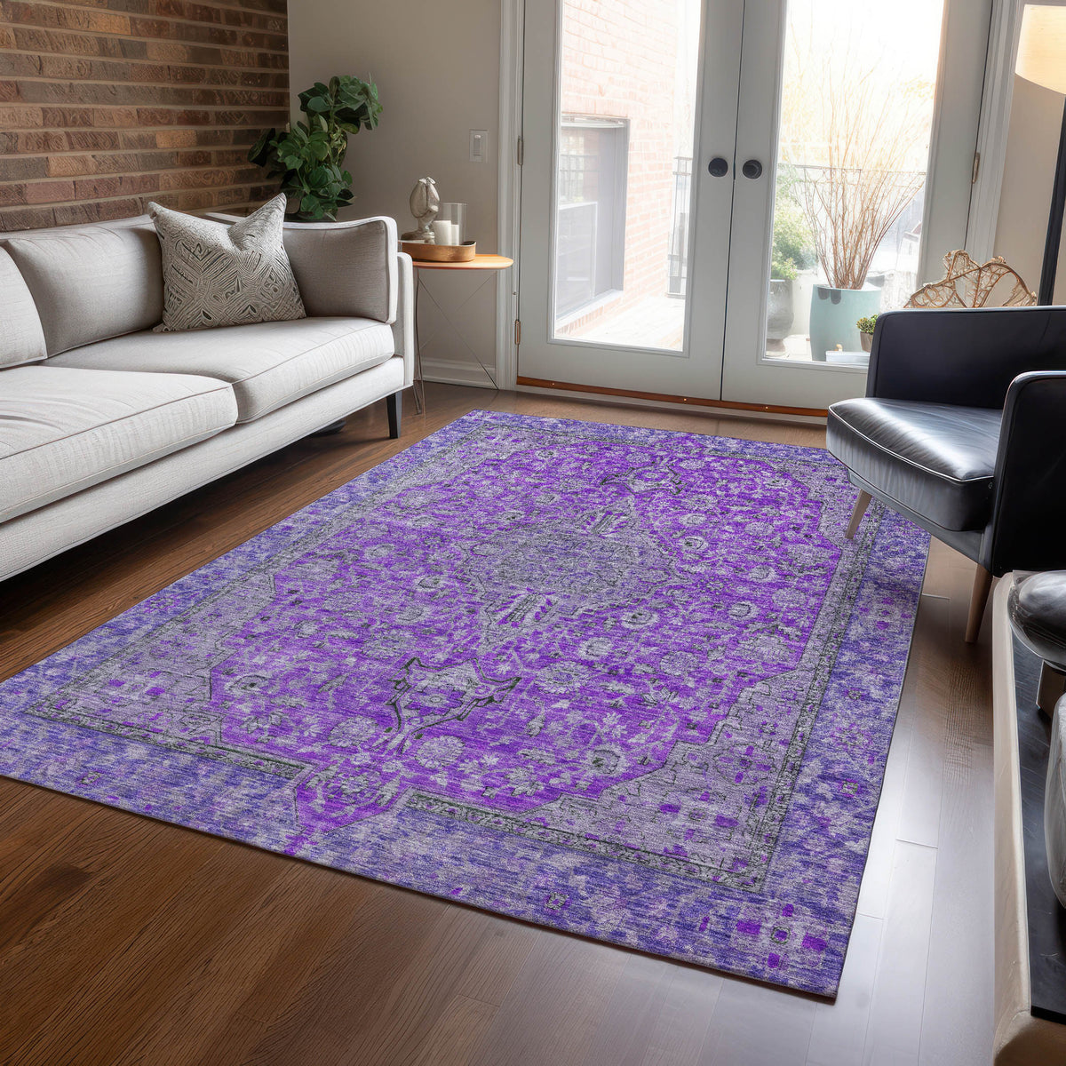 addison chantille acn1651 purple rug