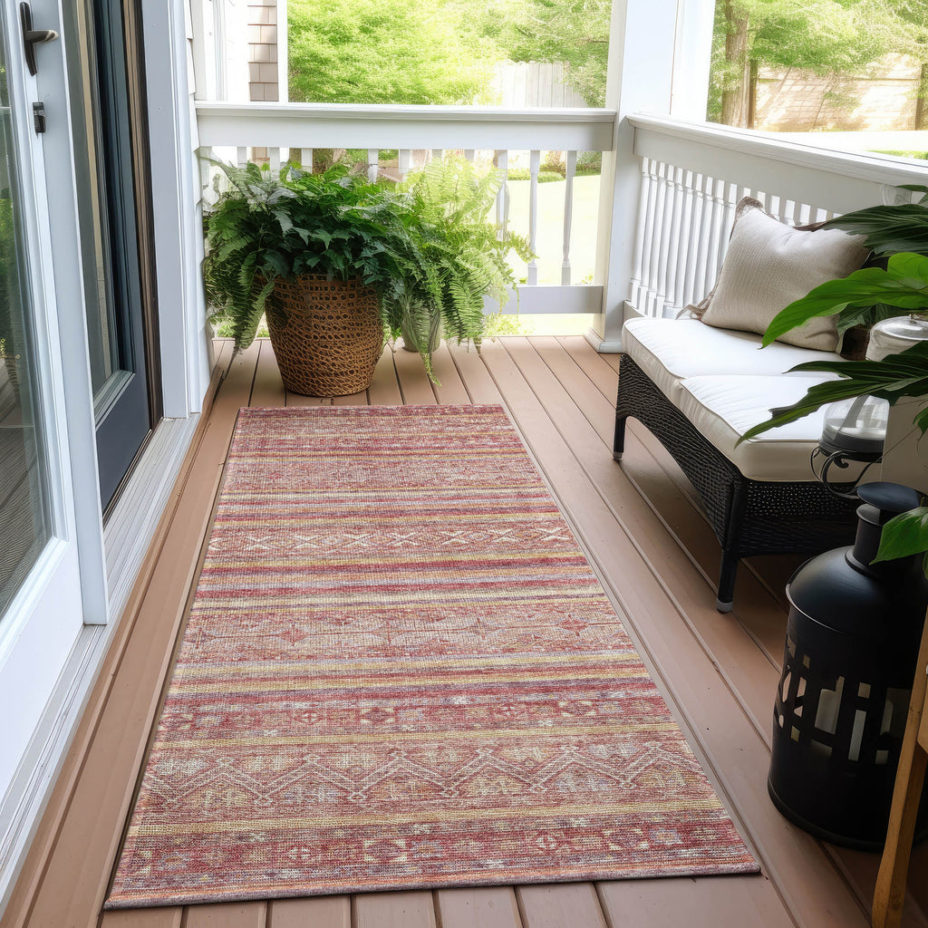 addison chantille acn1653 paprika rug
