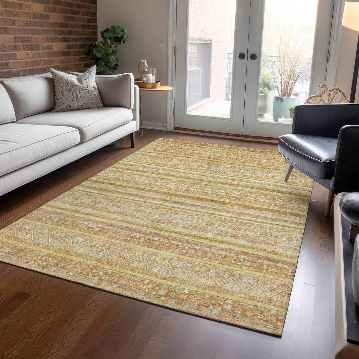 addison chantille acn1653 wheat rug