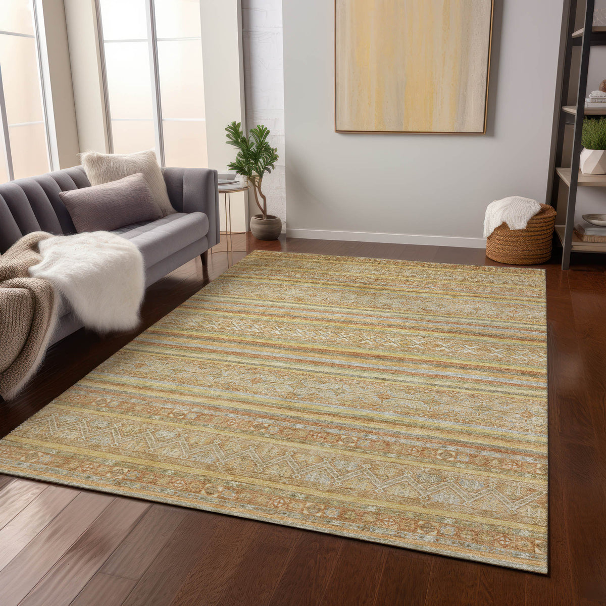 addison chantille acn1653 wheat rug