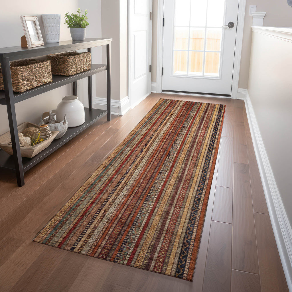 addison chantille acn1654 paprika rug