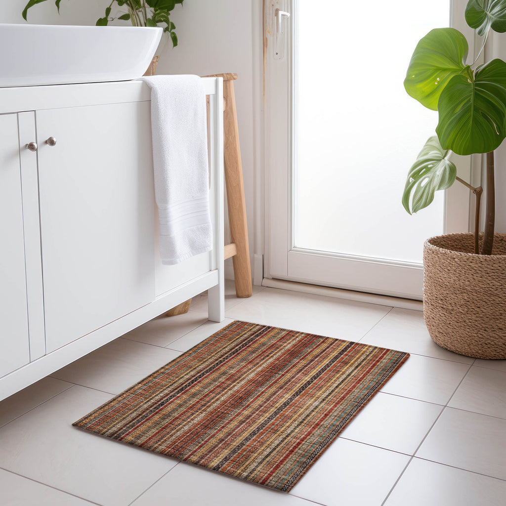 addison chantille acn1654 paprika rug