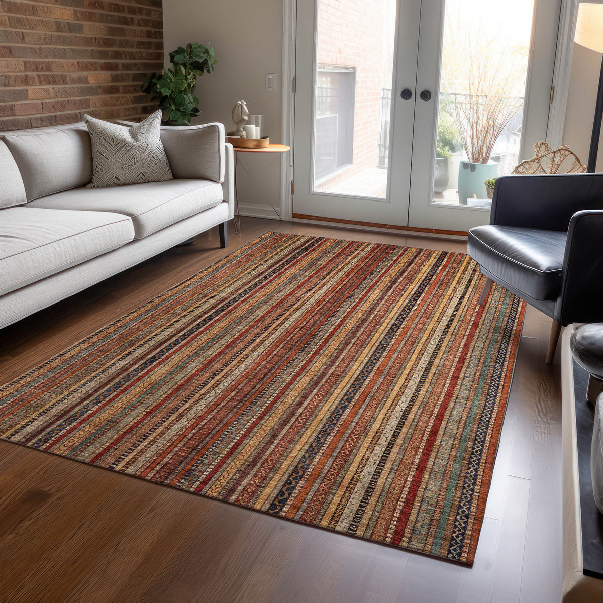 addison chantille acn1654 paprika rug