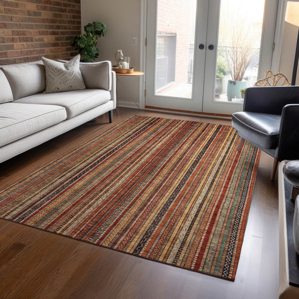 addison chantille acn1654 paprika rug