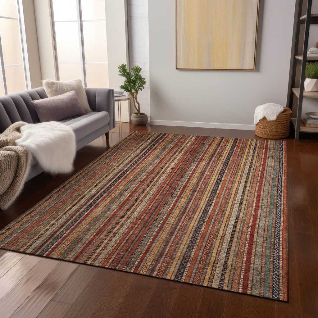 addison chantille acn1654 paprika rug