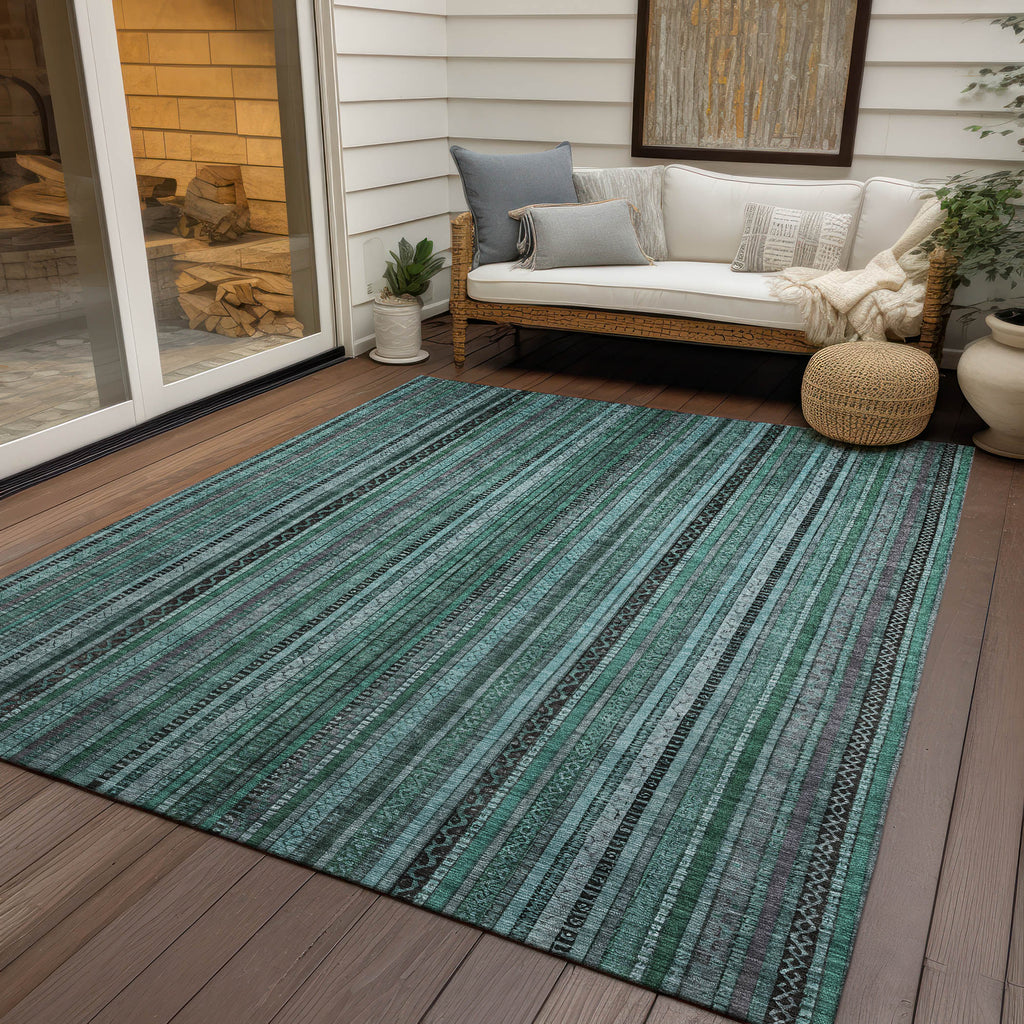 addison chantille acn1654 teal rug