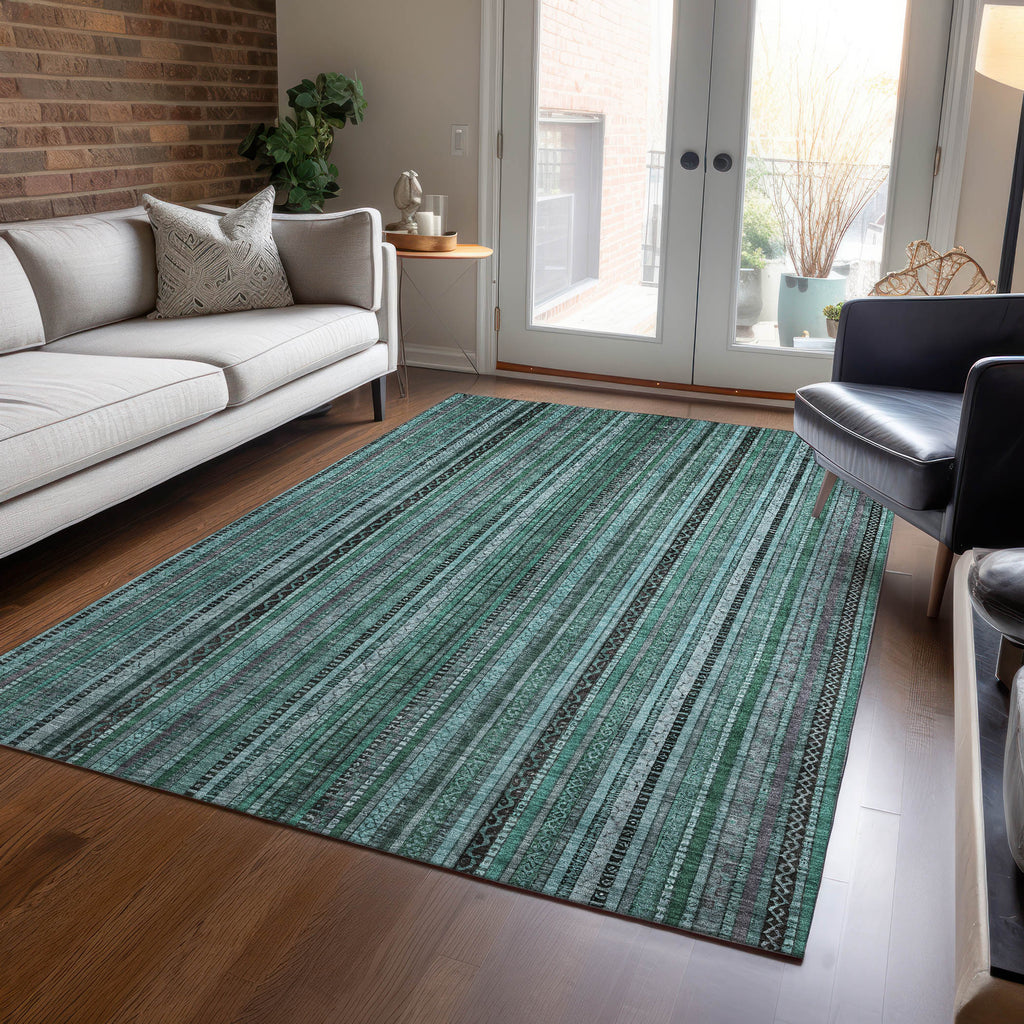 addison chantille acn1654 teal rug