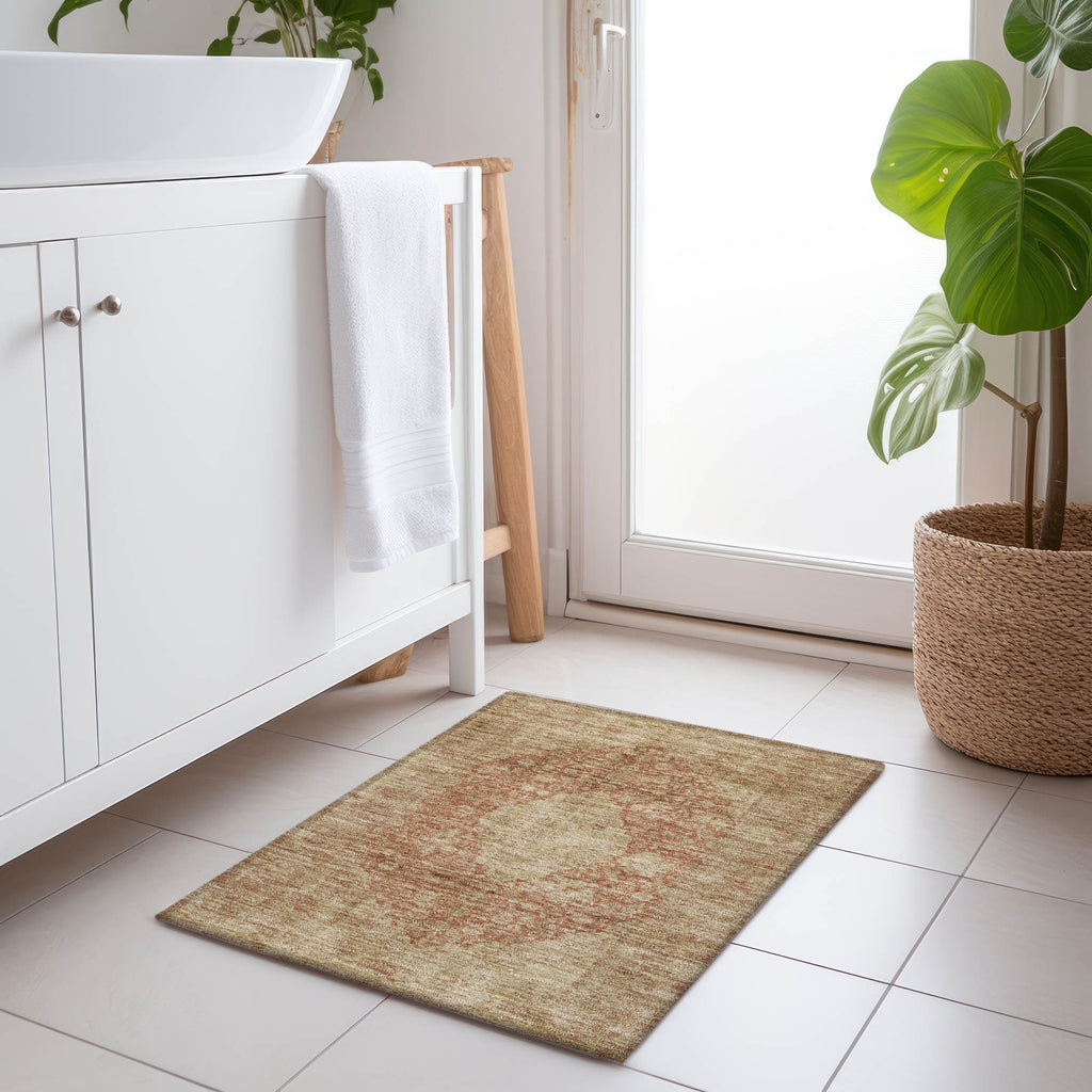 addison chantille acn1657 paprika rug