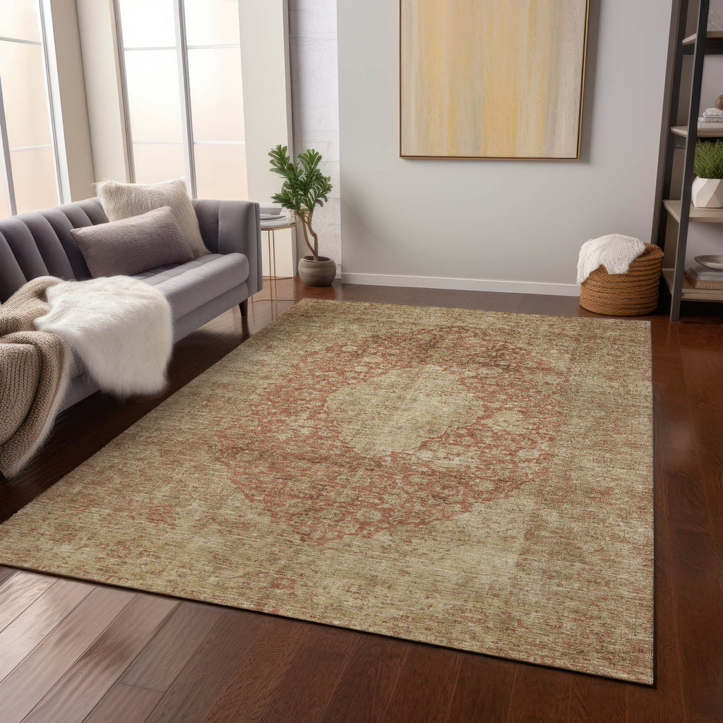 addison chantille acn1657 paprika rug