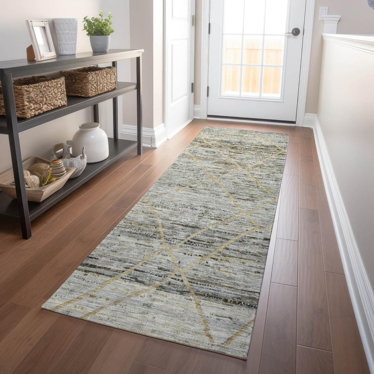 addison chantille acn1658 pewter rug
