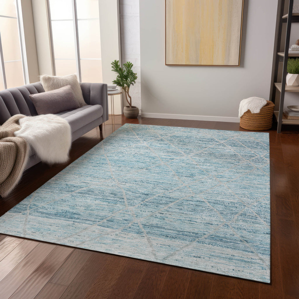 addison chantille acn1658 teal rug