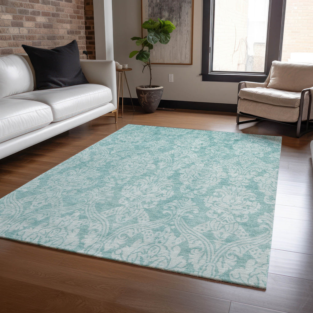 addison chantille acn1659 aqua rug
