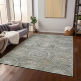 addison chantille acn1661 pewter rug