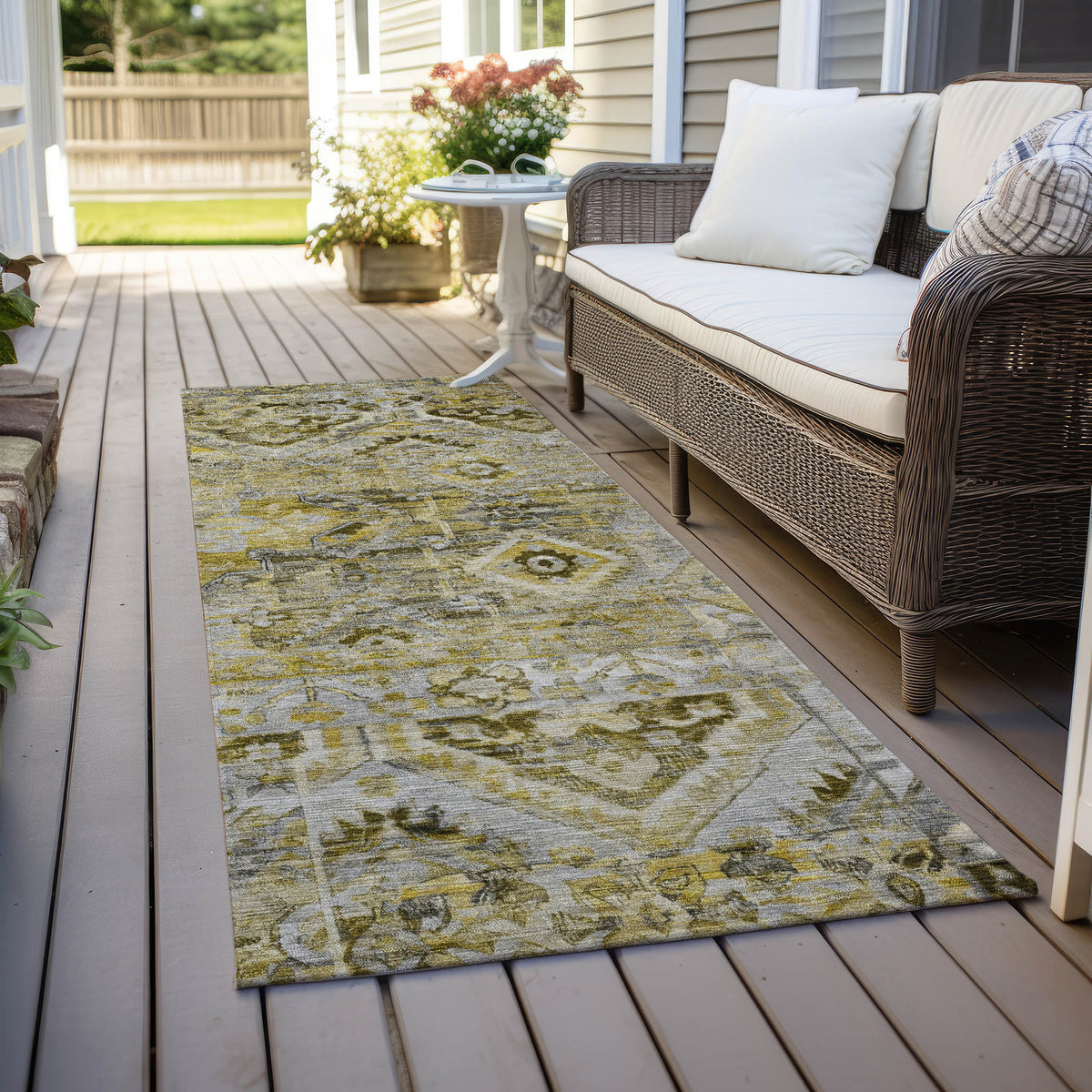 addison chantille acn1664 pewter rug
