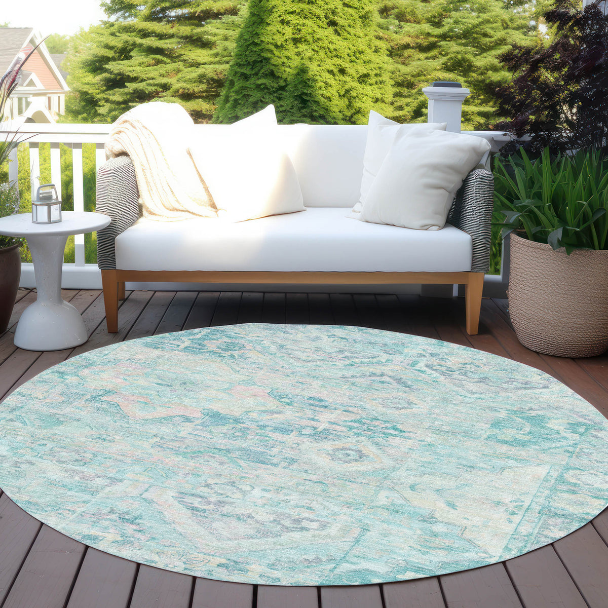 addison chantille acn1664 teal rug