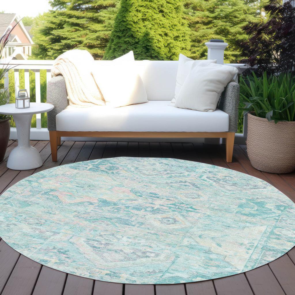 addison chantille acn1664 teal rug
