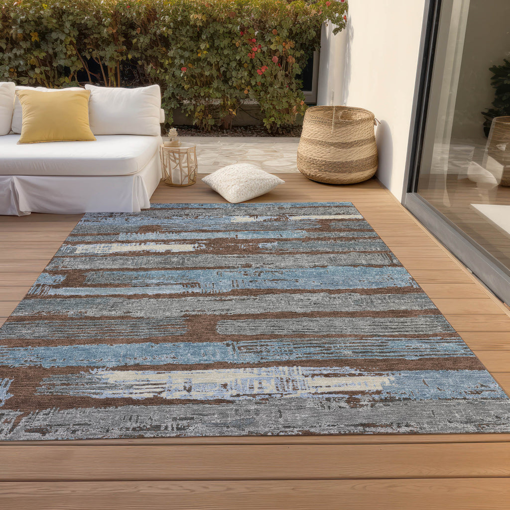 addison chantille acn1665 chocolate rug