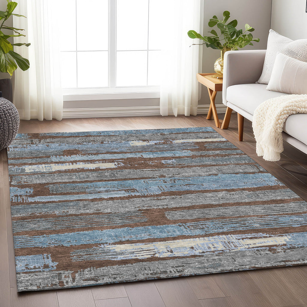 addison chantille acn1665 chocolate rug