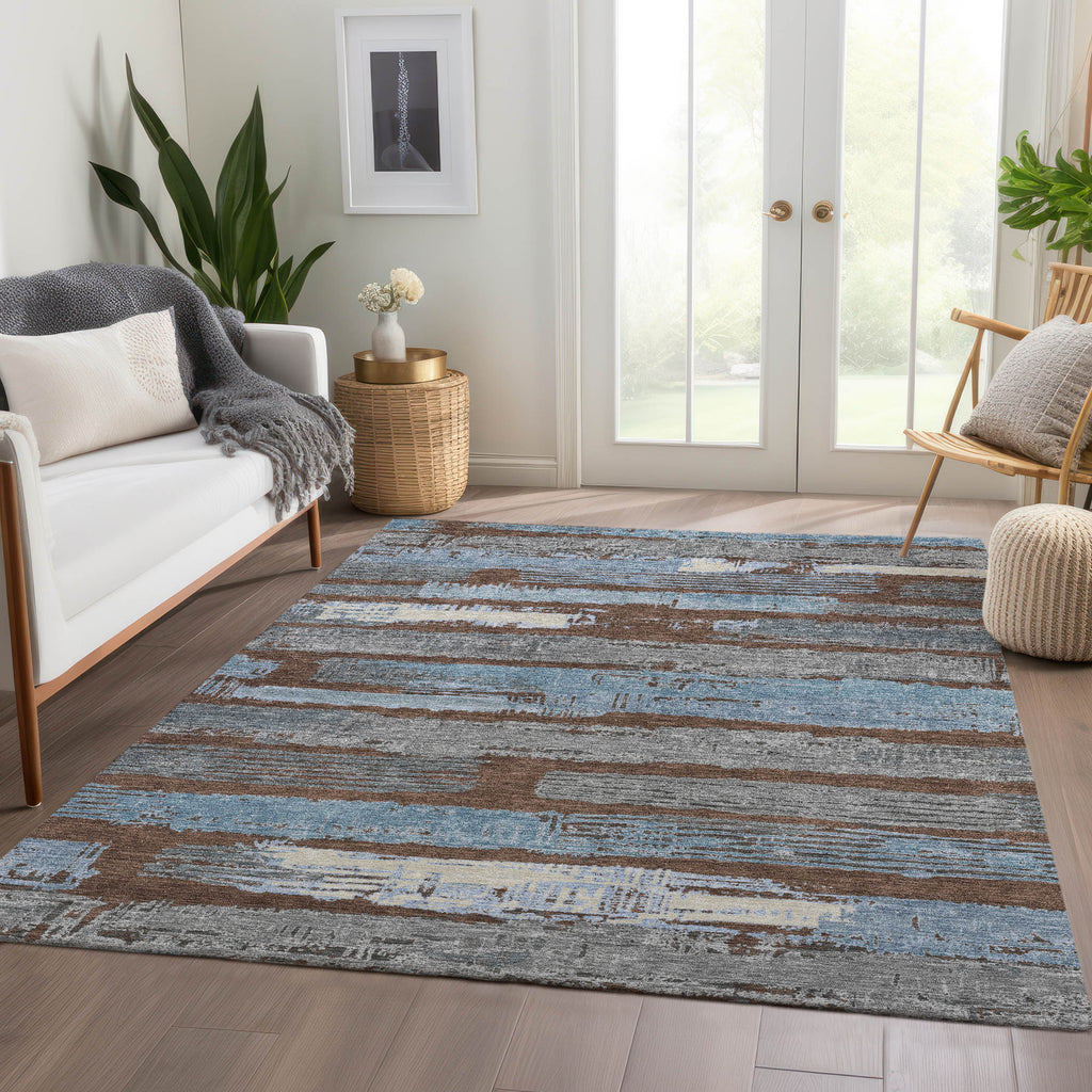 addison chantille acn1665 chocolate rug