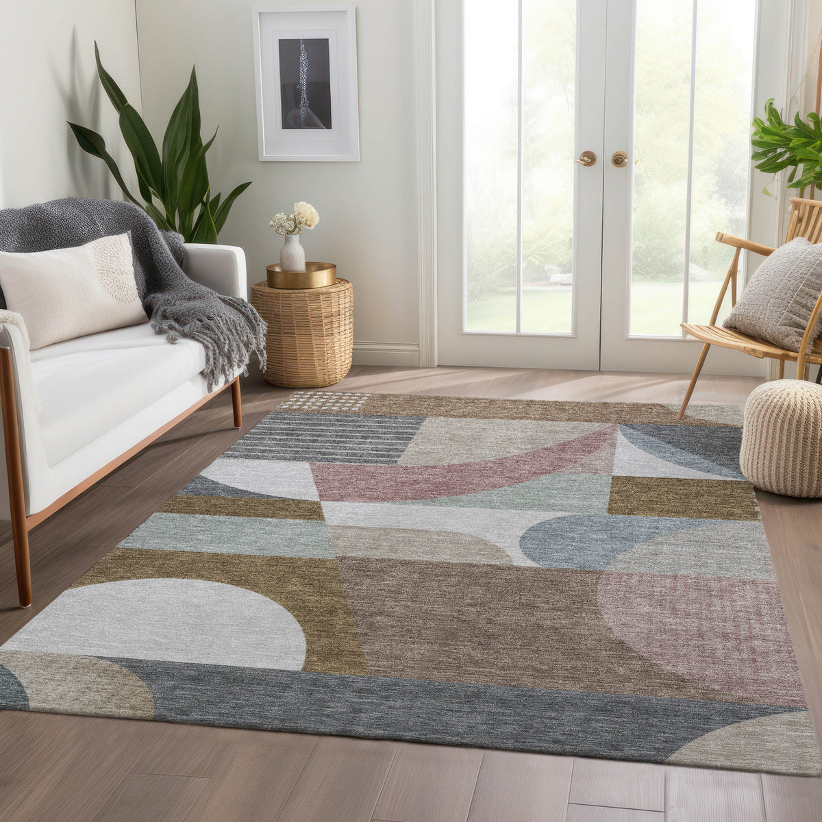 addison chantille acn1667 mocha rug