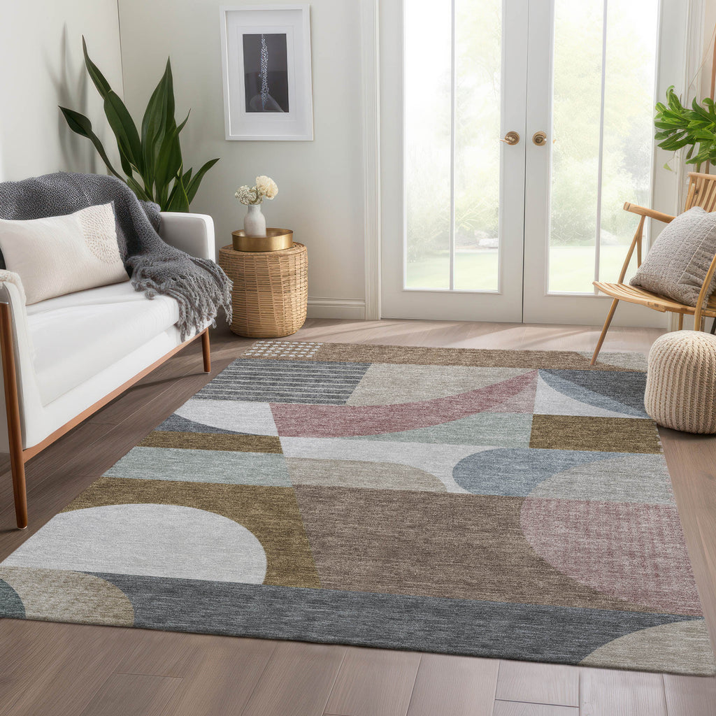 addison chantille acn1667 mocha rug