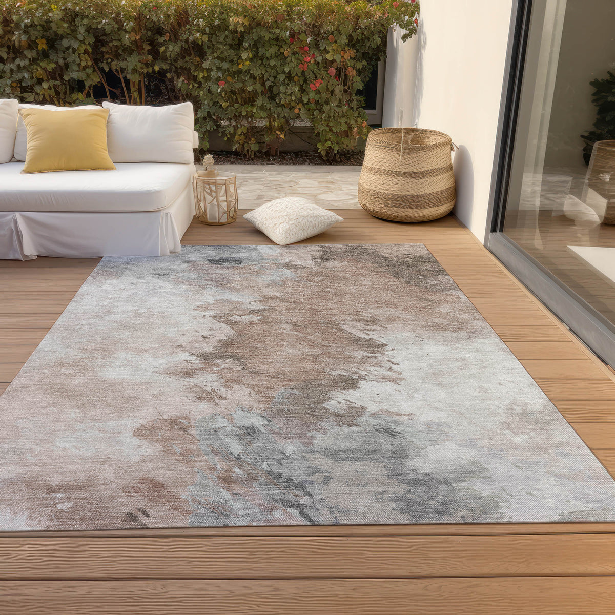 addison chantille acn1675 mocha rug