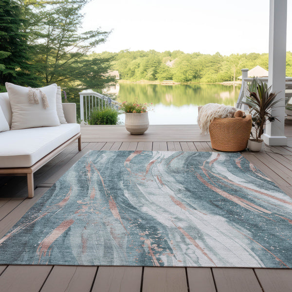 addison chantille acn1676 teal rug