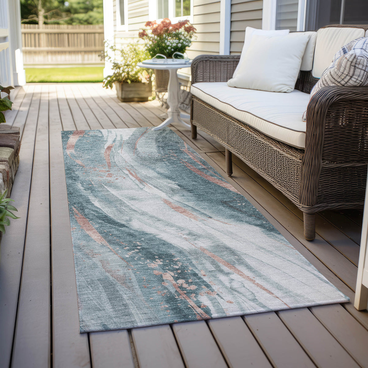 addison chantille acn1676 teal rug