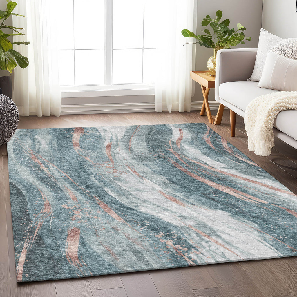 addison chantille acn1676 teal rug