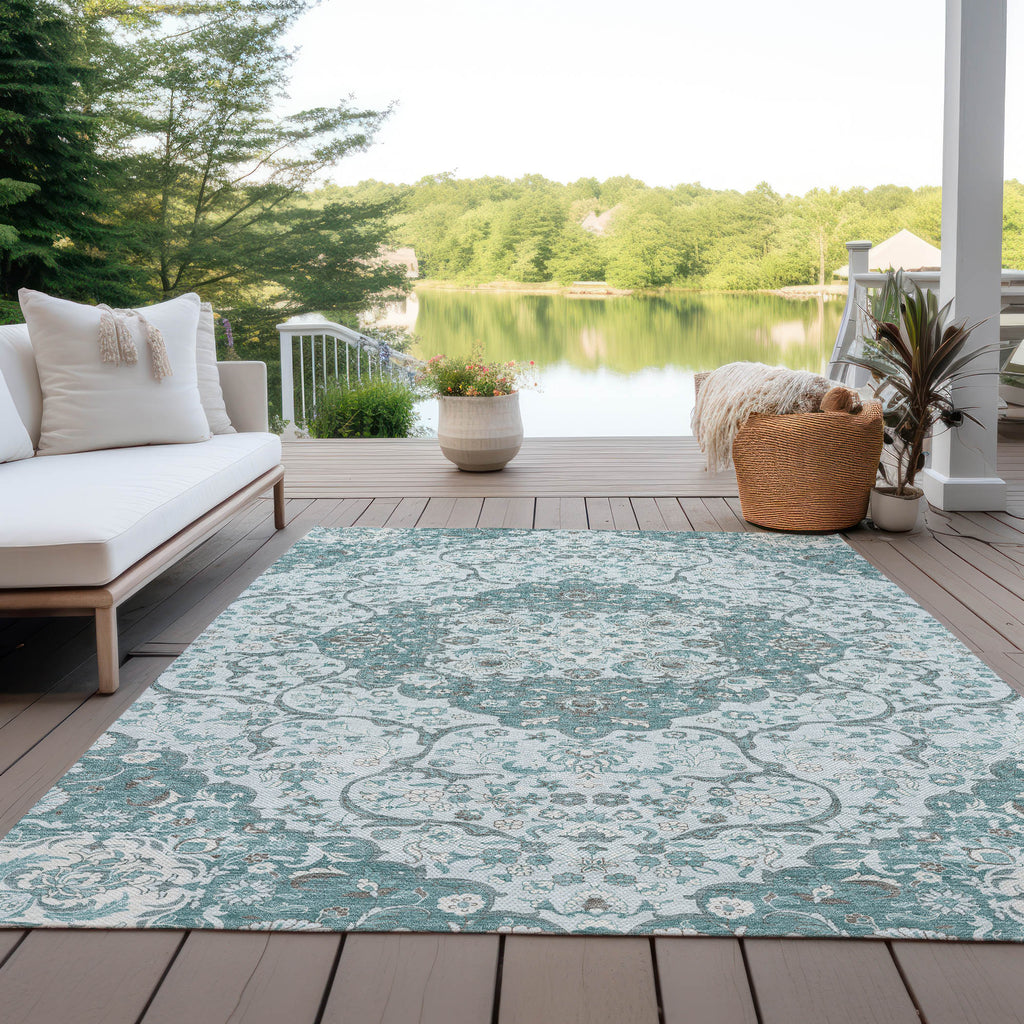 addison chantille acn1677 teal rug