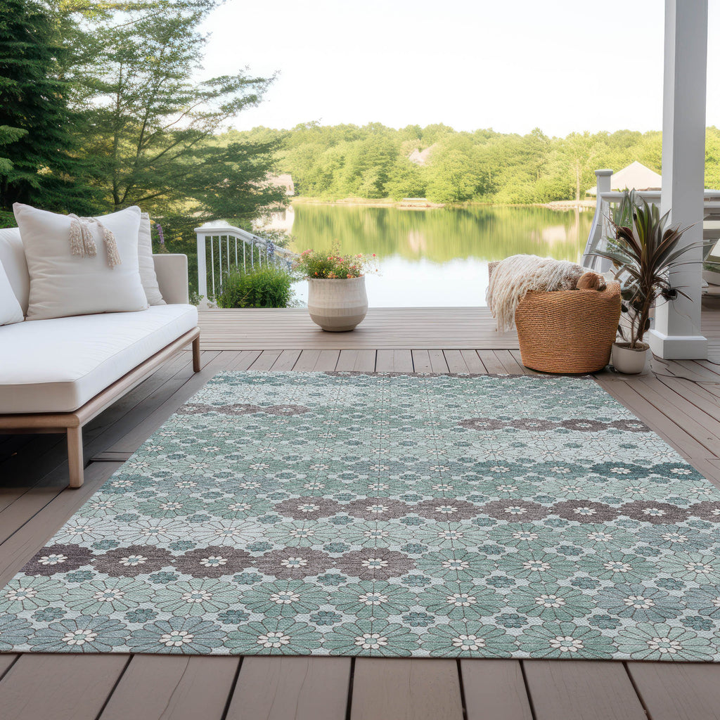 addison chantille acn1678 teal rug