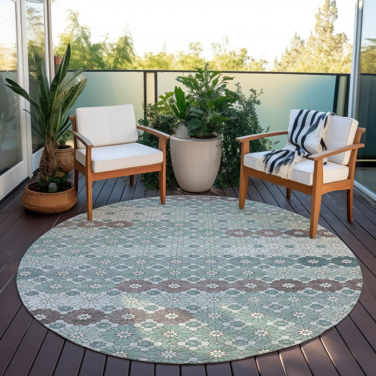 addison chantille acn1678 teal rug
