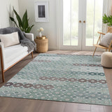 addison chantille acn1678 teal rug
