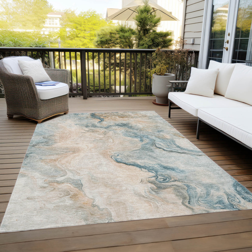 addison chantille acn1680 teal rug