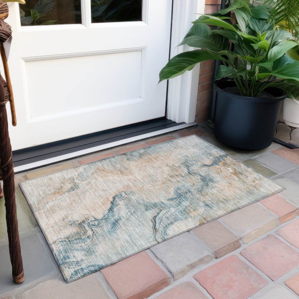 addison chantille acn1680 teal rug