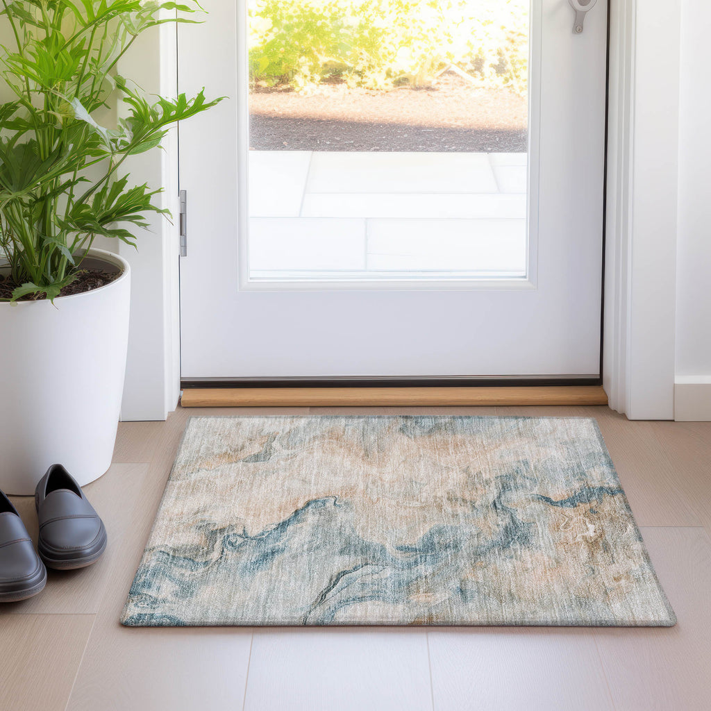 addison chantille acn1680 teal rug
