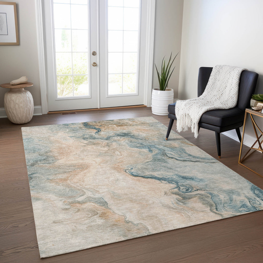 addison chantille acn1680 teal rug